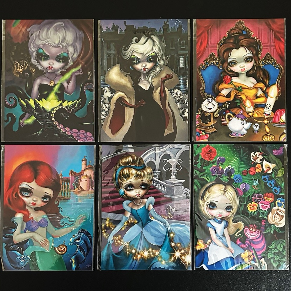 Jasmine becket-griffith Disney Princess Postcards